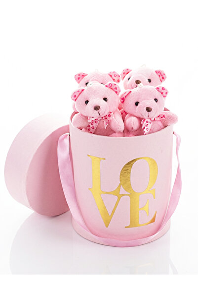 lenostra Pembe Kutuda Minik Ayıcıklar - Sevgililer Günü Hediyesi - Sevgiliye ...