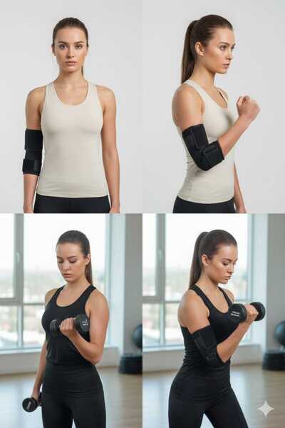 wicromed DİRSEKLİK EPİKONDİLİT DESTEKLİ NEOPREN STANDART ONE SİZE