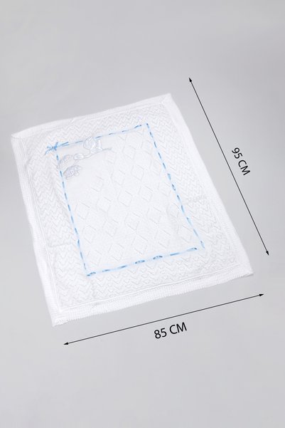 Yerli Baby Embroidered Knitwear Welsoft Blanket 85*95