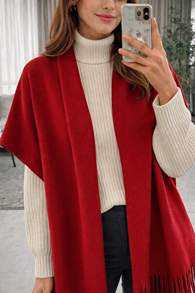 Othea luxurious red scarf