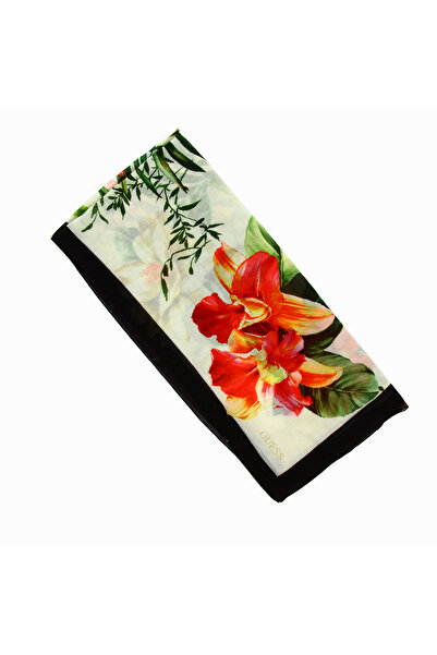 Guess , Kefiah, Eșarfă textilă, AW8813POL03, 120 x 120 cm, Pentru femei