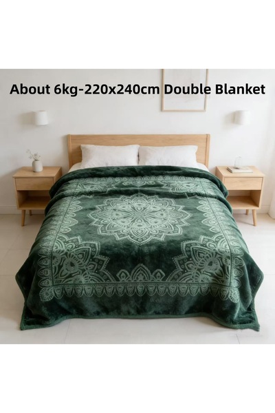 Bleco Blanket - 220 x 240 cm, weighing approximately 6 kg, soft fabric suitab...