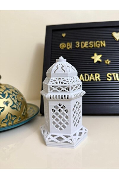 NadarStudio Ramazan Feneri / Dekoratif Kandil feneri / İslami Dekor / Tealigh...