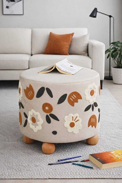 PUFMANYA POLO ÖZEL PUNCH DOKUMA CRAFT PREMİUM KALİTELİ DOĞAL GÜRGEN AYAKLI PU...