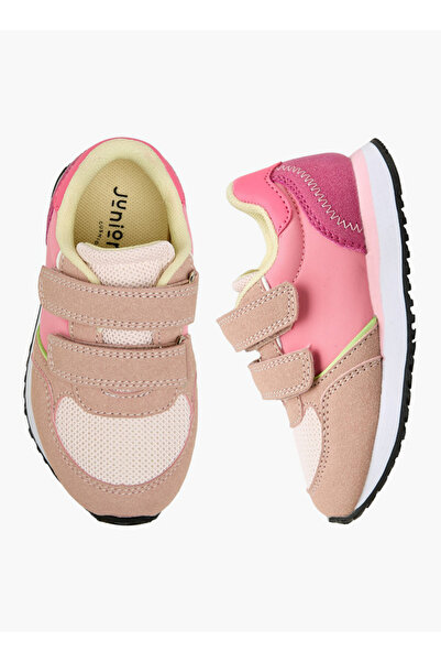 Juniors Girls Hook & Loop Ankle Sneakers