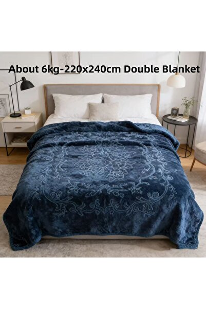 Bleco Blanket - 220 x 240 cm, weighing approximately 6 kg, soft fabric suitab...