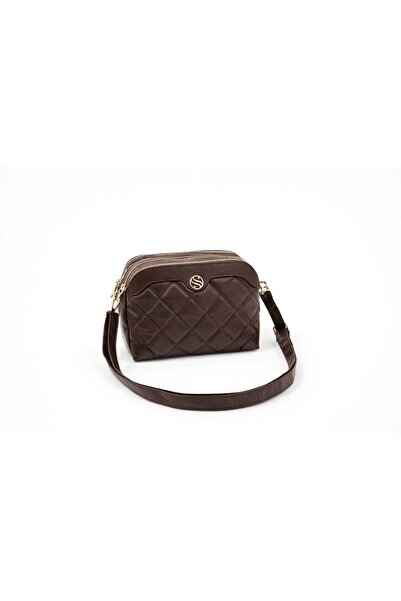 Sanmorris 1267 Cross Strap Multi-Compartment Shoulder and Cross Quilted Women...