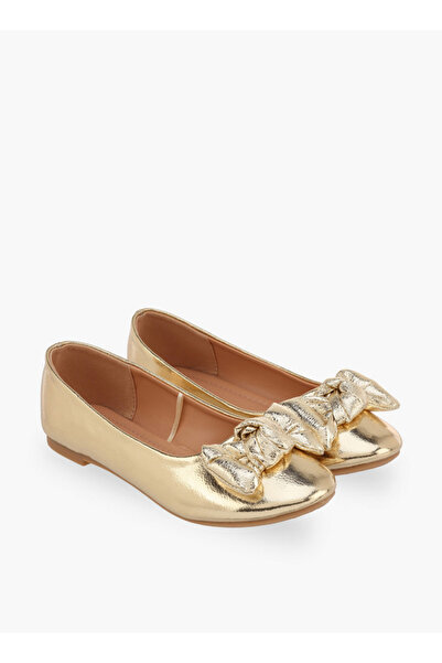 Flora Bella by Shoexpress Girls Bow Embellished Ballerina Shoes