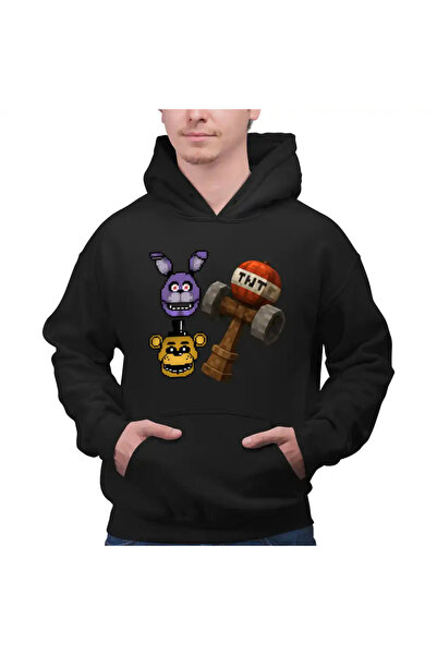 OEM Men's Hoodie Fnaf Kendama Minecraft Freddy Bonnie Five Nights at Freddy's