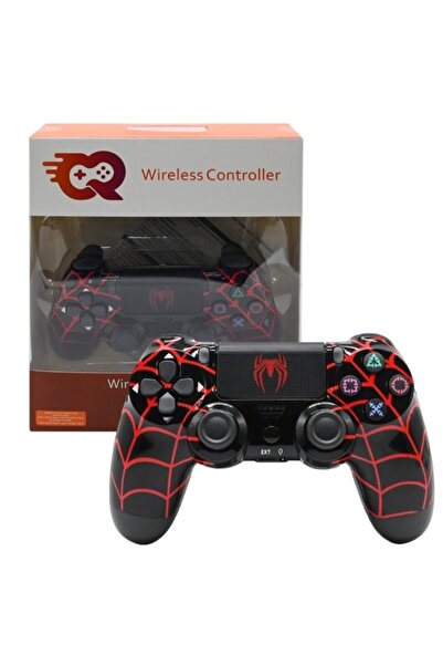 cr WIRELESS CONTROLLER, JOYSTICK FOR PLAYSTATION 4 & PC ( SPIDERMAN EDITION )
