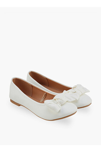 Flora Bella by Shoexpress Girls Bow Embellished Ballerina Shoes