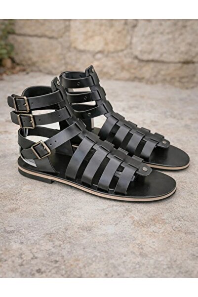 Bostini Genuine Leather Gladiator Sandals