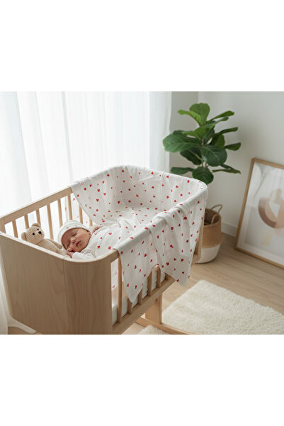 Baby Veil Tek Katlı Müslin Örtü %100 Organik Pamuk 75x85 cm