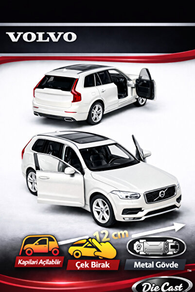 YILDIRIM OYUNCAK Die Cast Metal Çek Bırak 12 Cm Açılabilir Kapılı Oyuncak Bey...