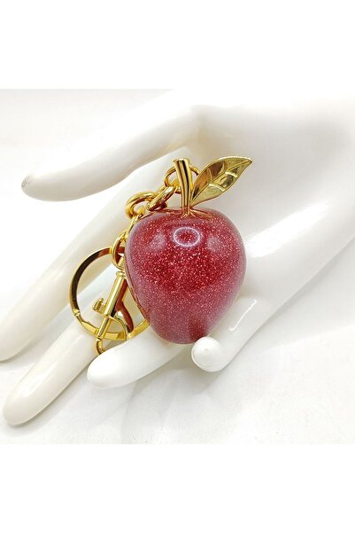 iğne izi Luxurious Metallic Design Clip-On Bag Accessory, Charm, and Keychain