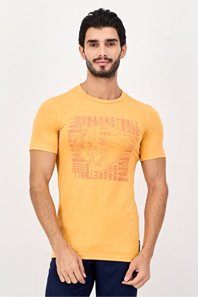 Puma Men Sportswear Fit Short Sleeve Outdoor T-Shirt, Orange