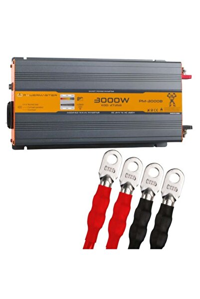 markentegra Powermaster Pm-3000b 24 Volt 3000 Watt Power Inverter