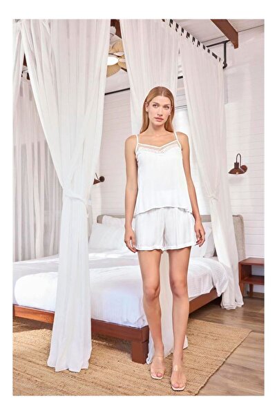 byasafkids Lace Tulle and Low-Cut Satin Shorts Set