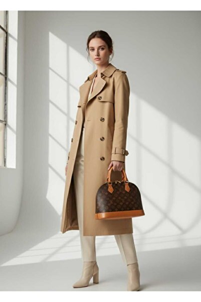 white stars حقيبة كتف عصرية بنقشة لويس فويتون للنساء