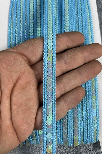 Hobigram شريط زخرفي من نوع إيريس - بعرض 1 سم وطول 1 متر للأعمال اليدوية والتن...