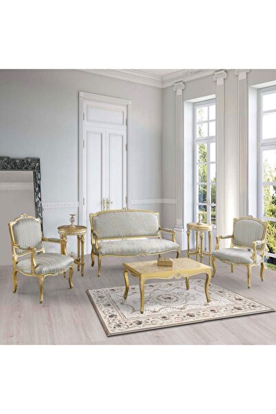 Dekordelisi Antik Avantgarde Luxury Mobilya Hazal Sohbet Takımı Poliüretan Do...
