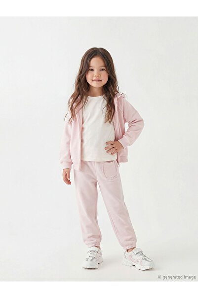LC Waikiki Rmz Gi̇yi̇m Farki̇yla Girls' Jogger Sweatpants