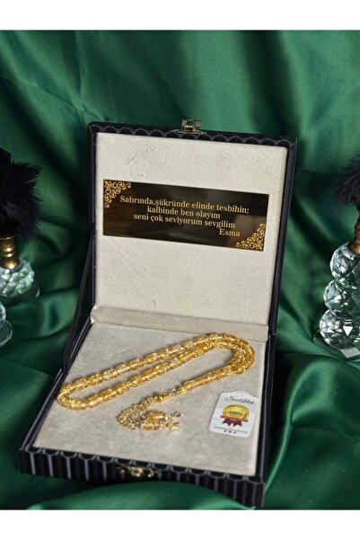 zikirmatik Kişiye özel tasarımlı,sertifikalı Golden Rosary Tesbih