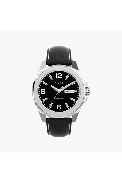 Timex Men's Quartz Watch, Silver/Black | Tw2w92900