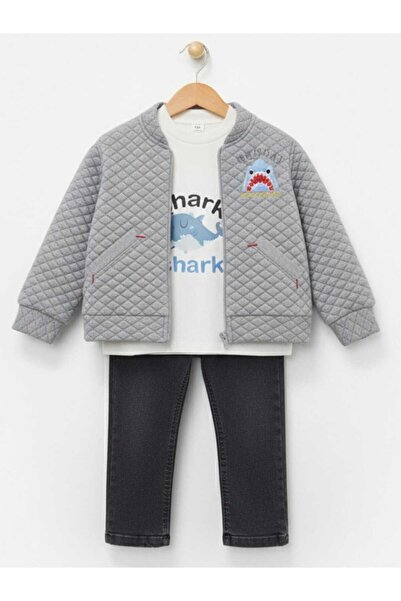 NiLi Boy's Coat 3-Piece Suit Style