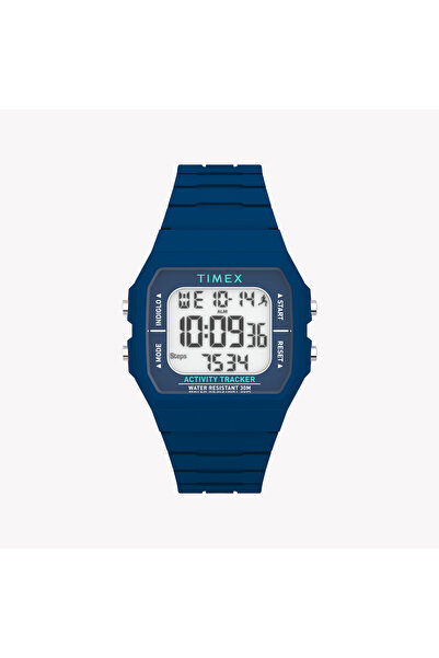 Timex Unisex's Resin Blue, Silicone Blue | Tw5m55700