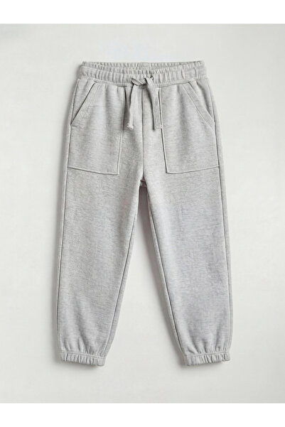 LC Waikiki Rmz Gi̇yi̇m Farkiyla Jogger Fit Boys' Sweatpants with Waist Drawst...