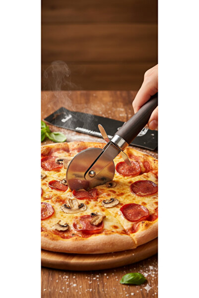 Srctech سكين تقطيع العجين والبيتزا والمعجنات من الفولاذ المقاوم للصدأ