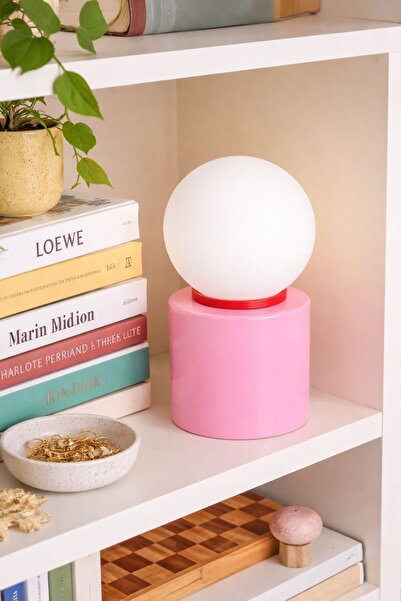 Maye Haus Rakseria Balon Abajur, Metal Abajur, Modern Abajur, Cam Abajur, Mas...