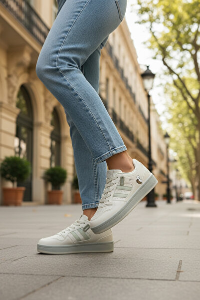 dehaine Women's causal sneakers made of eco-leather, women's sneakers, fashio...