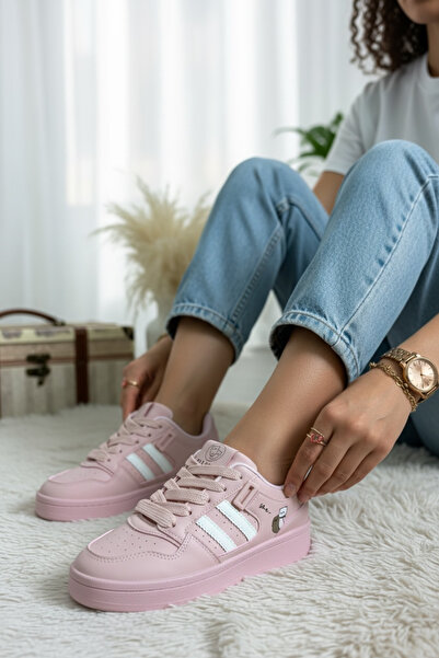 dehaine Women's causal sneakers made of eco-leather, women's sneakers, fashio...