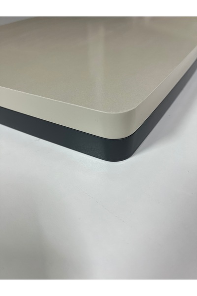 AKSET LÜX ANTRASİT ZİGON EN BÜYÜK SEHPA TABLASI 73*41 CM