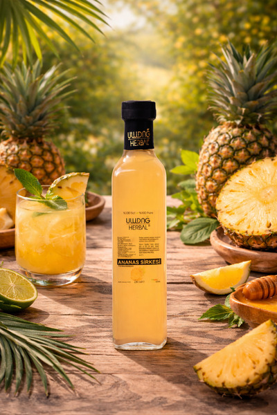 ULUDAĞ HERBAL Ananas Sirkesi 250 ml.