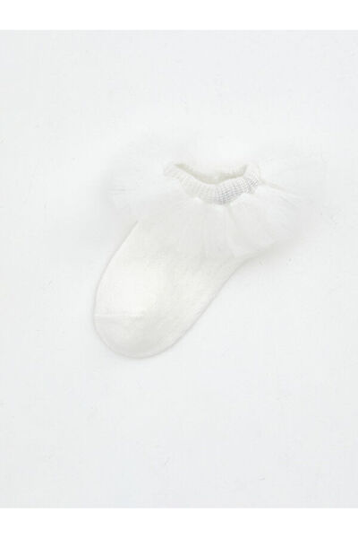 LC Waikiki Timeless Clothing & Timeless Choices Lace Detailed Baby Girl Booti...