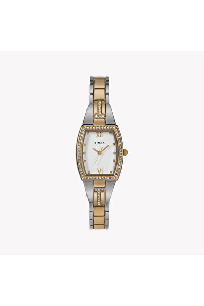 Timex Women's Silver & Gold Watch | Model Tw2w95800