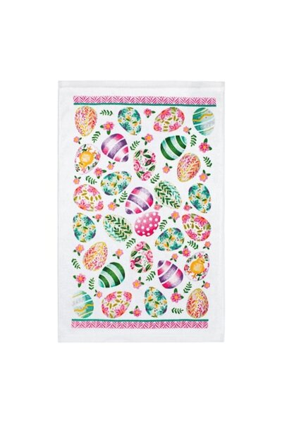 OEM Kitchen Towel with Colored Eggs