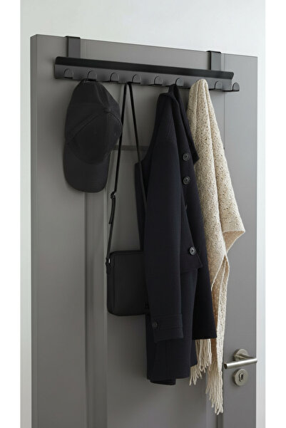 Otri Metal Amerikan Kapı Arkası Askılık Organizer Çok Amaçlı Mutfak Banyo Ask...