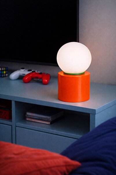 Maye Haus Rakseria Balon Abajur, Metal Abajur, Modern Abajur, Cam Abajur, Mas...