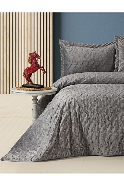 Bikaya Home Zara Velvet Bedspread Set |   Double Size 250X260 cm |   High Qua...
