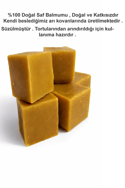 %100 Doğal ve Saf Balmumu / Arımumu - 500 GR