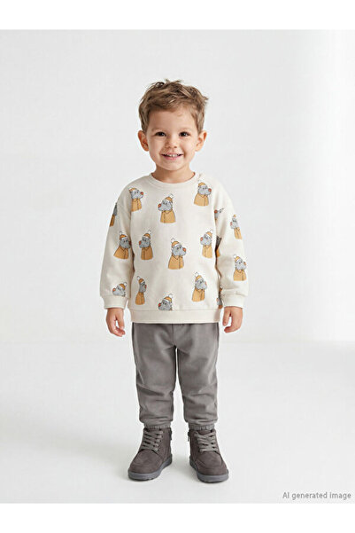 LC Waikiki Selections I Printed Baby Boy Sweatshirt and Pants from Freezen Store