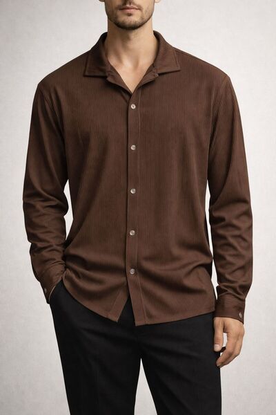 KONSEPT35 ERKEK OTTOMAN KUMAŞ YAZLIK GÖMLEK