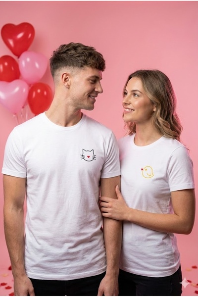 PERISENSE Valentine's Day, February 14, Lover Couple Combination Premium Comb...