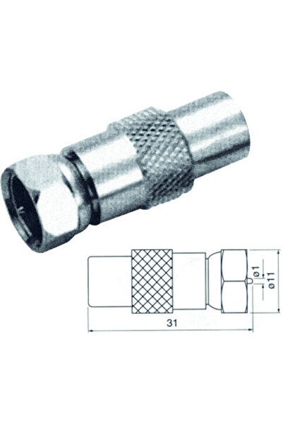 Generic ADAPTOR MUFA TV TATA - F TATA CUPRU
