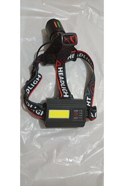 alaska kamp Kafa Lambası Şarzlı Çok Fonksiyonel Ön ve Arka Panellerde Aydınla...