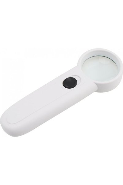 ForWhat 15X Magnifying Glass with 2Led Lights Functional Portable Handheld Ma...